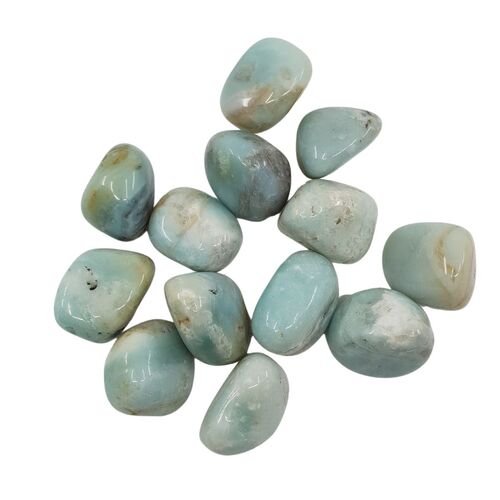 Tumbled Stones AMAZONITE BLUE 200g