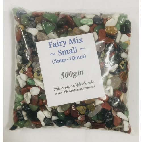 Tumbled Stones 500g FAIRY MIX Small (5-15mm)