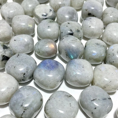 Tumbled Stones LIGHT LABRADORITE Bulk 1KG