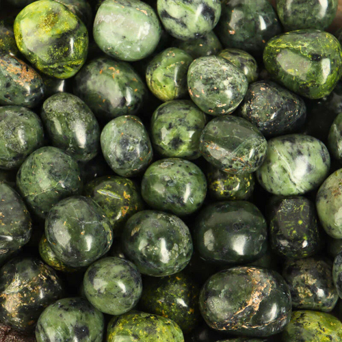 Tumbled Stones SERPENTINE Bulk 1kg