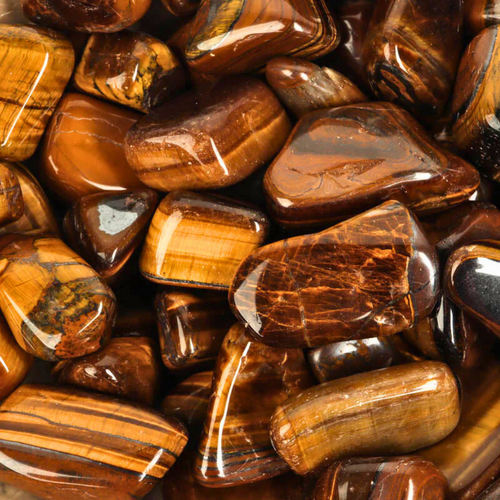 Tumbled Stones TIGER EYE GOLD 100g